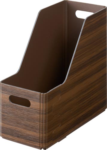 キ−ニ スタッキングUBOX L ブラウン 5個