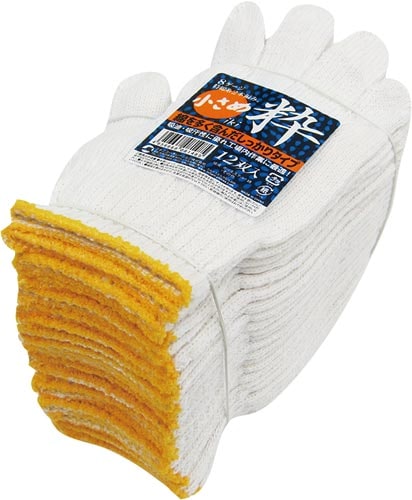 特綿軍手「粋」 小さめ 12双入×10