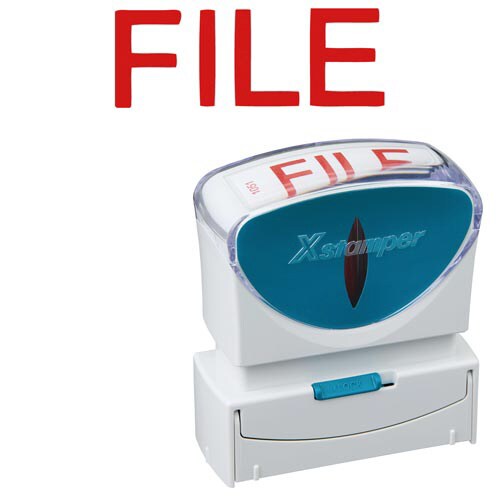 X2ビジネス キャップレスB型 赤 FILE