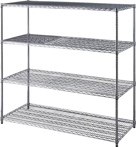 耐荷重メタルラック 1500×1500 奥行広