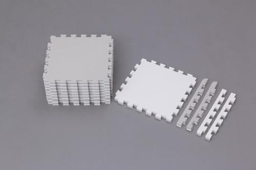 リバーシブルジョイントマット 18枚入 グレー