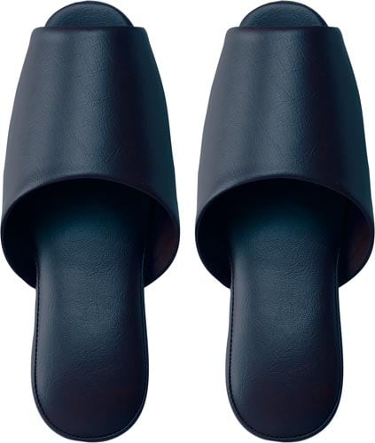 抗菌多機能ビニールスリッパ前あきNV10足入業務用