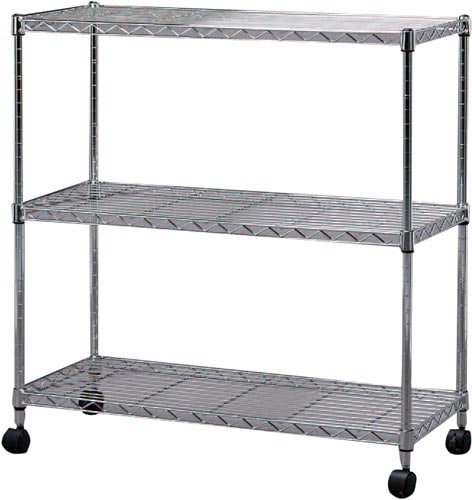 メタルシェルフ 幅800×高830 キャスター付