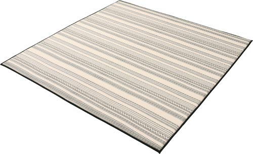 ラ・クッションラグ ジャガード グリーン