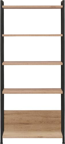 ウッドスリムラック ブラック・アッシュブラウン