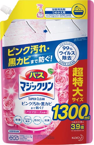バスマジスーパークリーンローズ1300ml×6