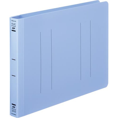 フラットファイル<PP> A5ヨコ 青 10冊