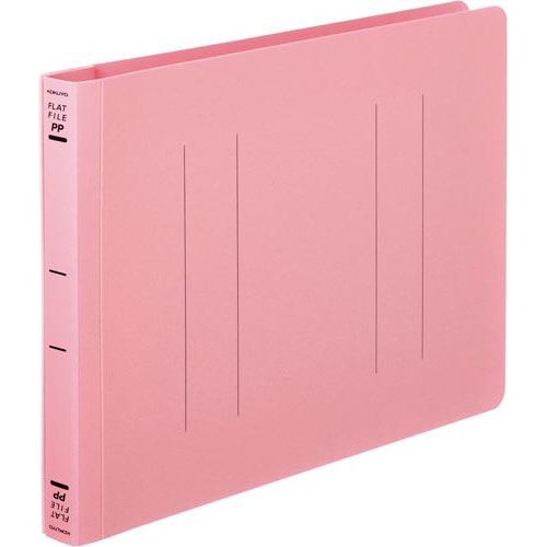 フラットファイル<PP> A5ヨコ ピンク 10冊