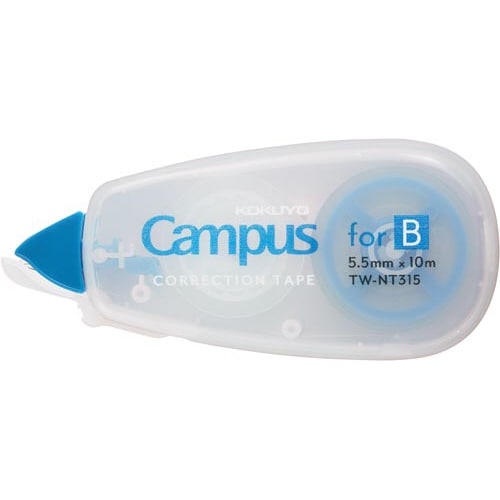 キャンパス修正テープ使い切り B罫 10m 10個