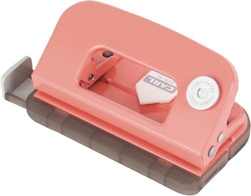 2穴デコレ・パンチピンク3個