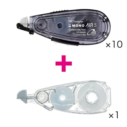 モノエア詰替本体5mmブラック10+詰替1