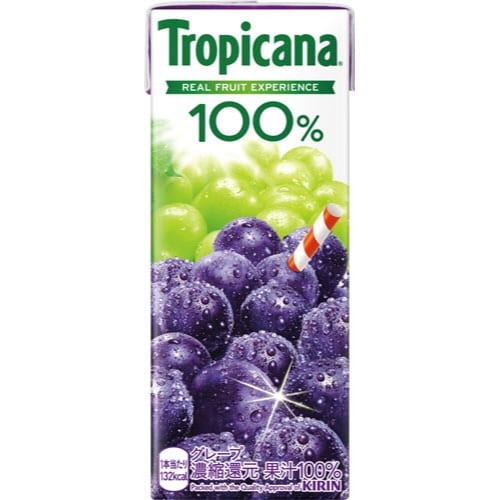 トロピカーナ 100%グレープ 250ml 24本