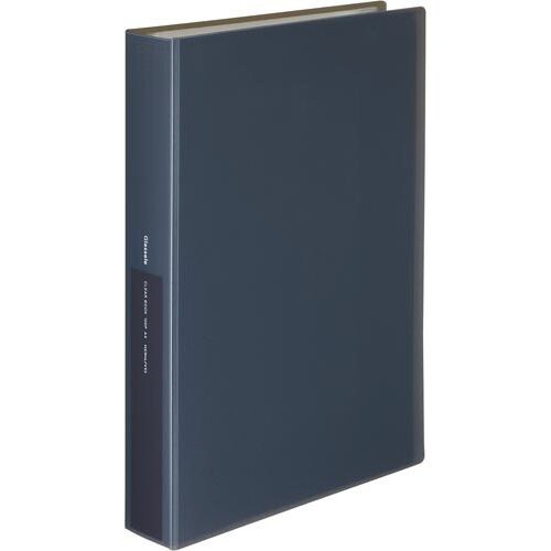 クリヤーブックグ ラッセルA4 100枚 黒 4冊