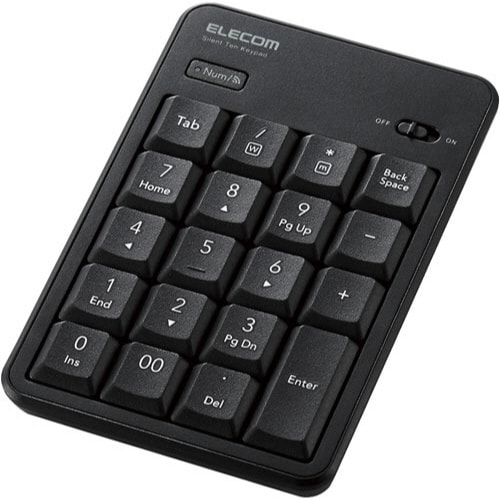 テンキー Bluetooth 静音 抗菌仕様