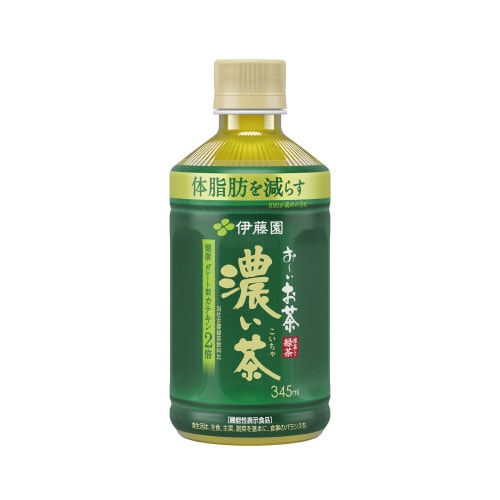 おーいお茶濃い茶(レンジ対応)345ml 24本