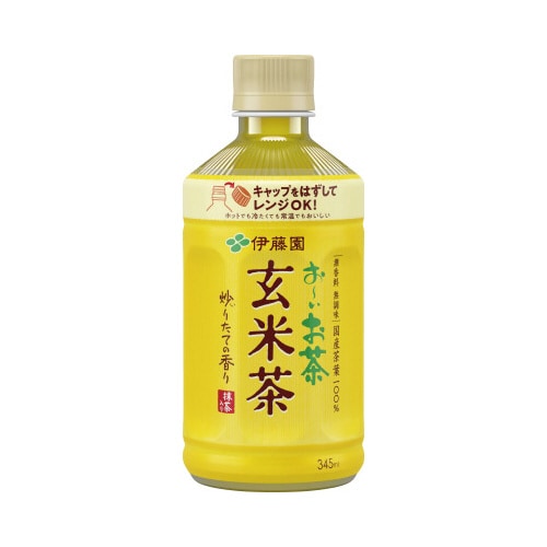 おーいお茶玄米茶(電子レンジ対応)345ml24本