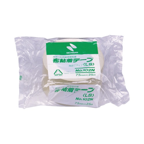 布テープ No.102N 黄土 幅75mm 1巻
