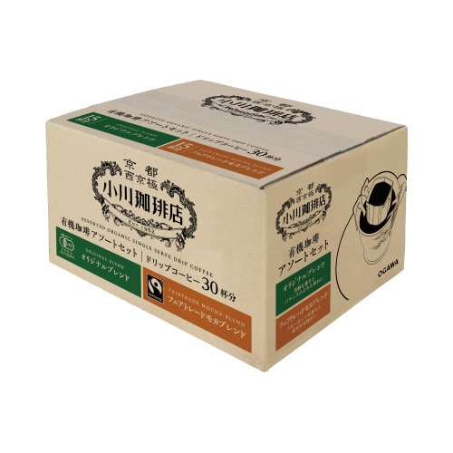 小川珈琲店ドリップコーヒー有機珈琲アソート30杯入