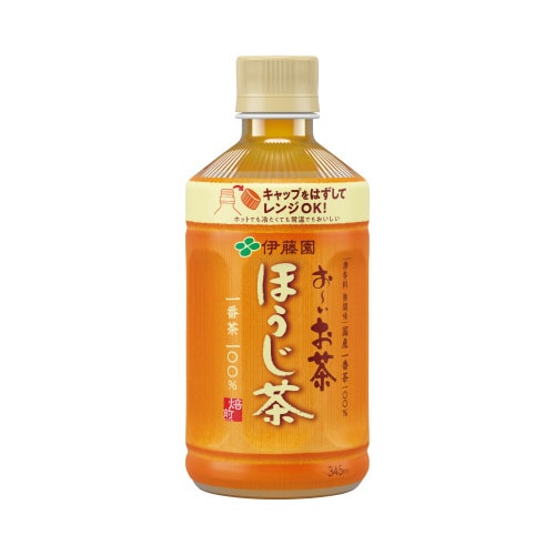 おーいお茶ほうじ茶(レンジ対応)345ml 24本