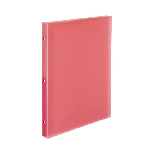 クリヤーブックグラッセル替紙式A4 Cピンク 5冊