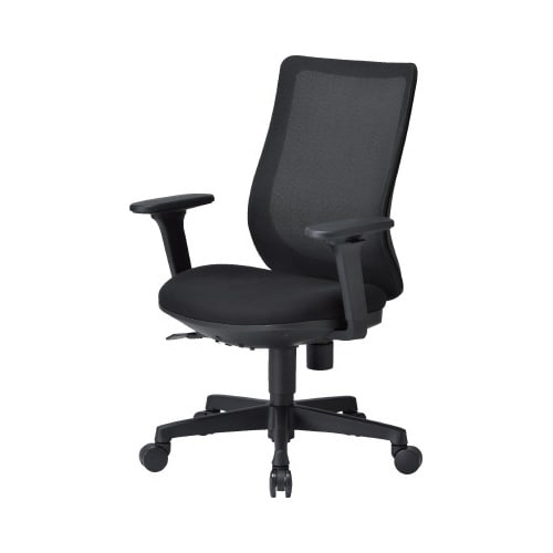 OA3200 BK Mバック ブラック 肘付