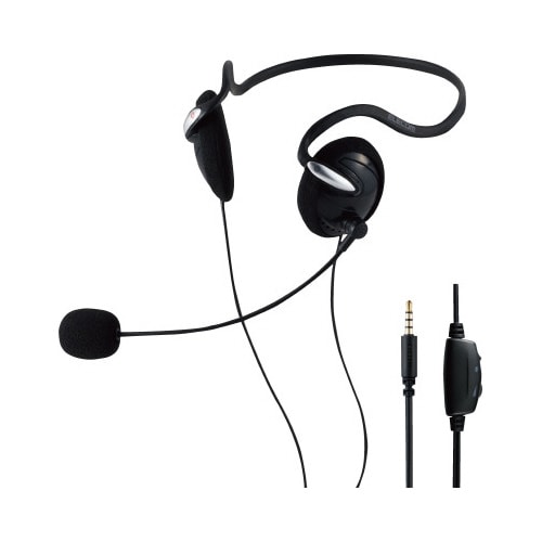 ヘッドセット 両耳 ネックバンド 4極