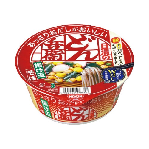 あっさりおだしのどん兵衛 揚げ玉そば12個