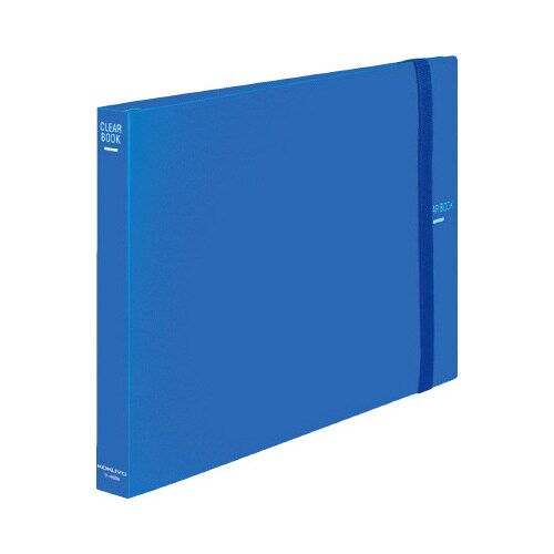 クリヤブック替紙式B4横26穴30枚P青X10