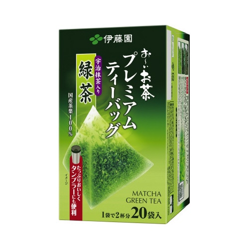 プレミアムティーバッグ 抹茶入り緑茶 20袋