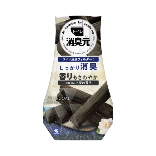 トイレの消臭元 心がなごむ炭の香り 400ml