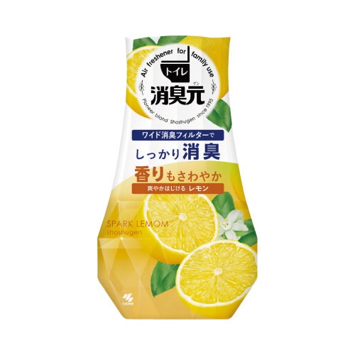 トイレの消臭元 爽やかはじけるレモン 400ml