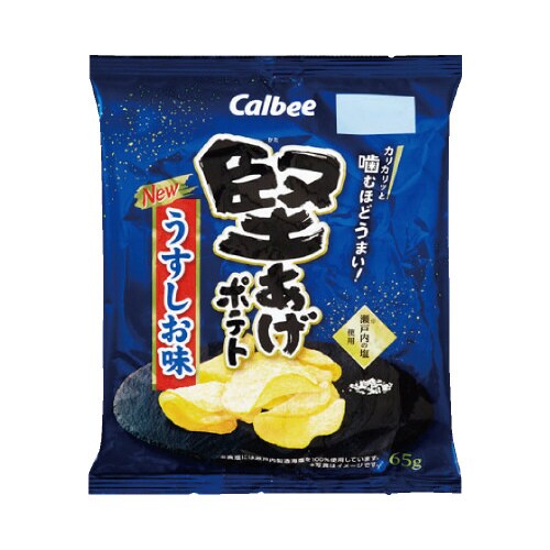 堅あげポテト うすしお味 65g x12