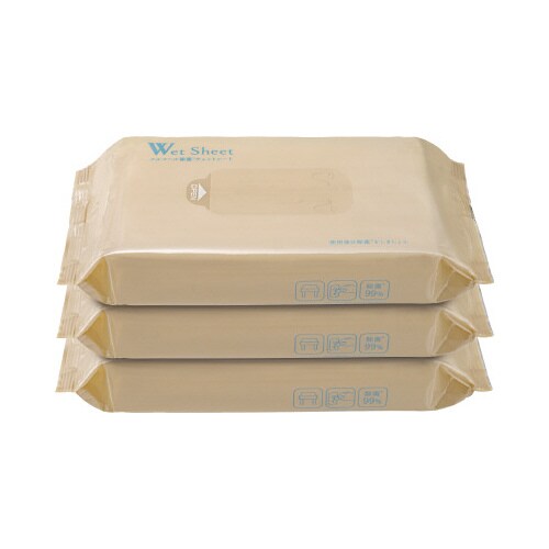 激落ちくん除菌ウェットシートレギュラー3個入×12