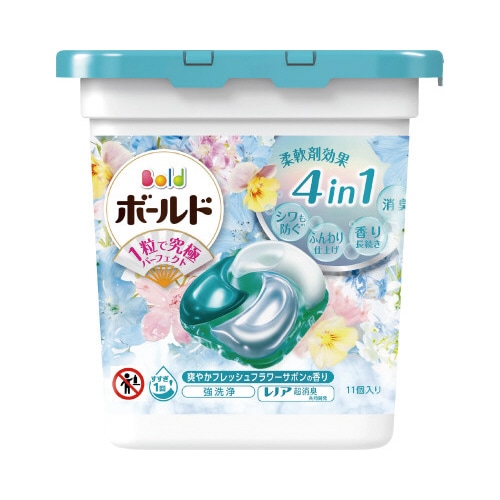 ボールドジェルボール Fフラワーサボン 本体11個