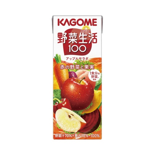 野菜生活 アップルサラダ 200ml 24本