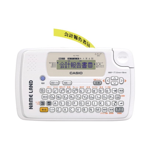 カシオ ネームランド本体 KL−P50WE