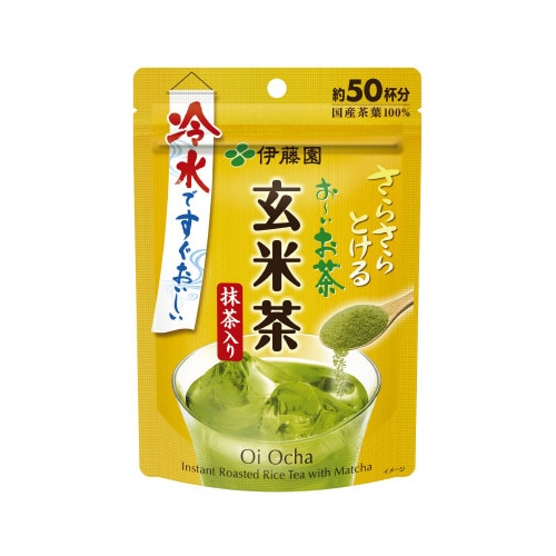 さらさらとけるおーいお茶抹茶入り玄米茶40g×30