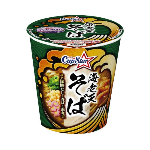 サッポロ一番 カップスター 海老天そば 12食入