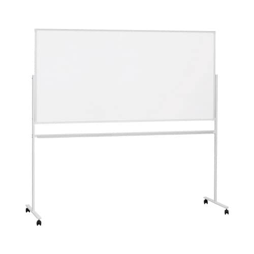 ◇ホーロー板面ホワイトボードT字脚 片面W1770