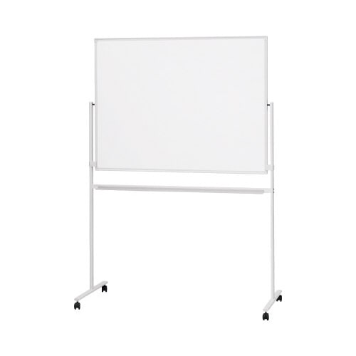 ◇ホーロー板面ホワイトボードT字脚 両面W1170