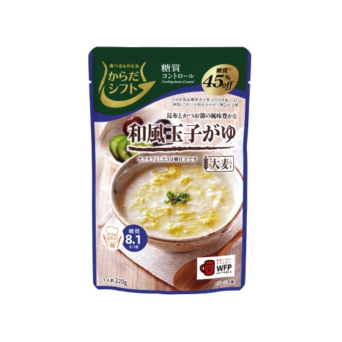 糖質コントロール 和風玉子がゆ220g 12個