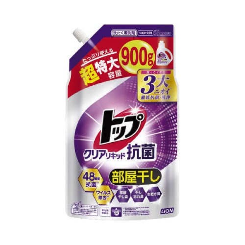 トップ クリアリキッド抗菌 詰替超特大 900G