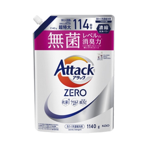 アタックZERO 詰替 1140g