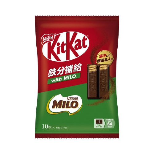 キットカット 鉄分補給withMILO 10枚×3