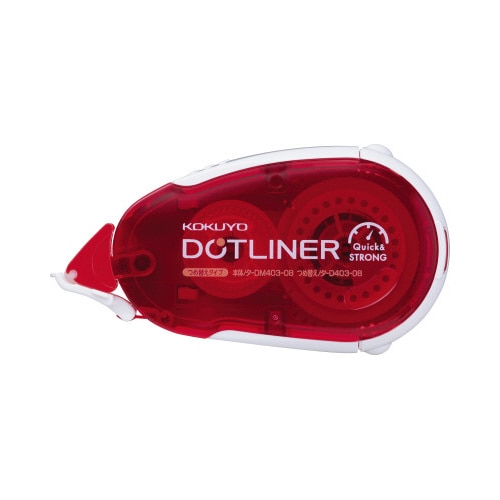 テープのり〈ドットライナー〉本体・強力に貼る10個