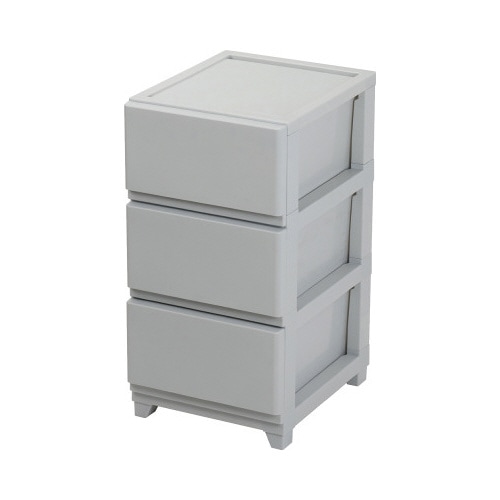 デコニーシーヴォ3段 ライトグレー