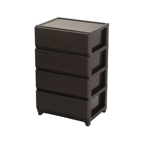 デコニーシーヴォワイド4段 ダークブラウン