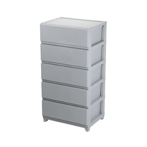 デコニーシーヴォワイド5段 ライトグレー