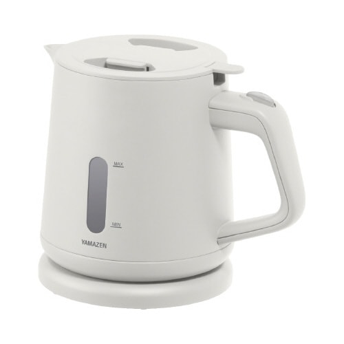 電気ケトル1.0L湯こぼれ防止付 WH