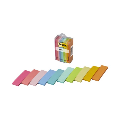 ポストイット マルチカラー50×15 10色セット